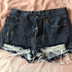 Levi’s 501 High-Rise Denim Shorts